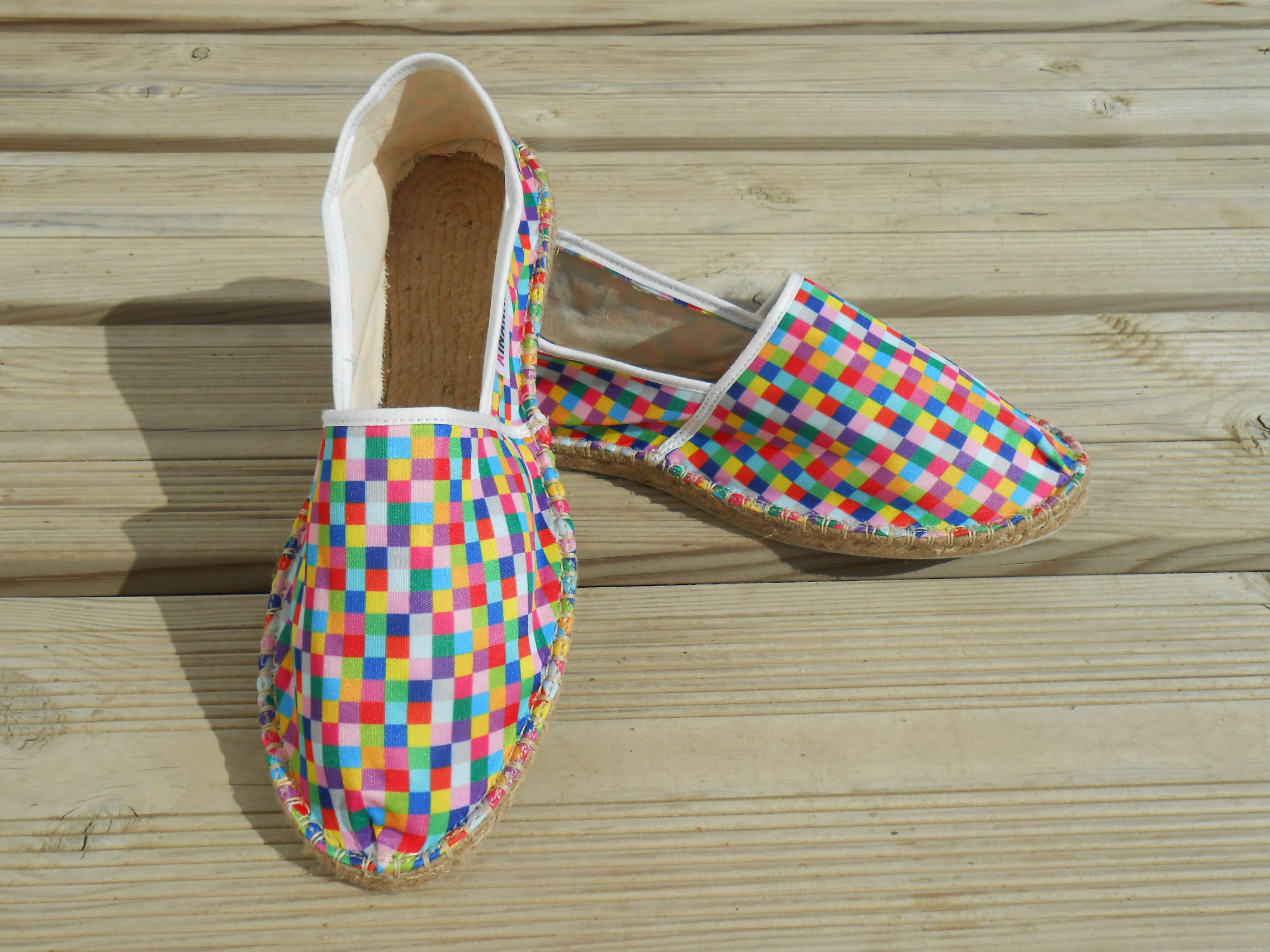 Espadrilles Arlequin taille 37