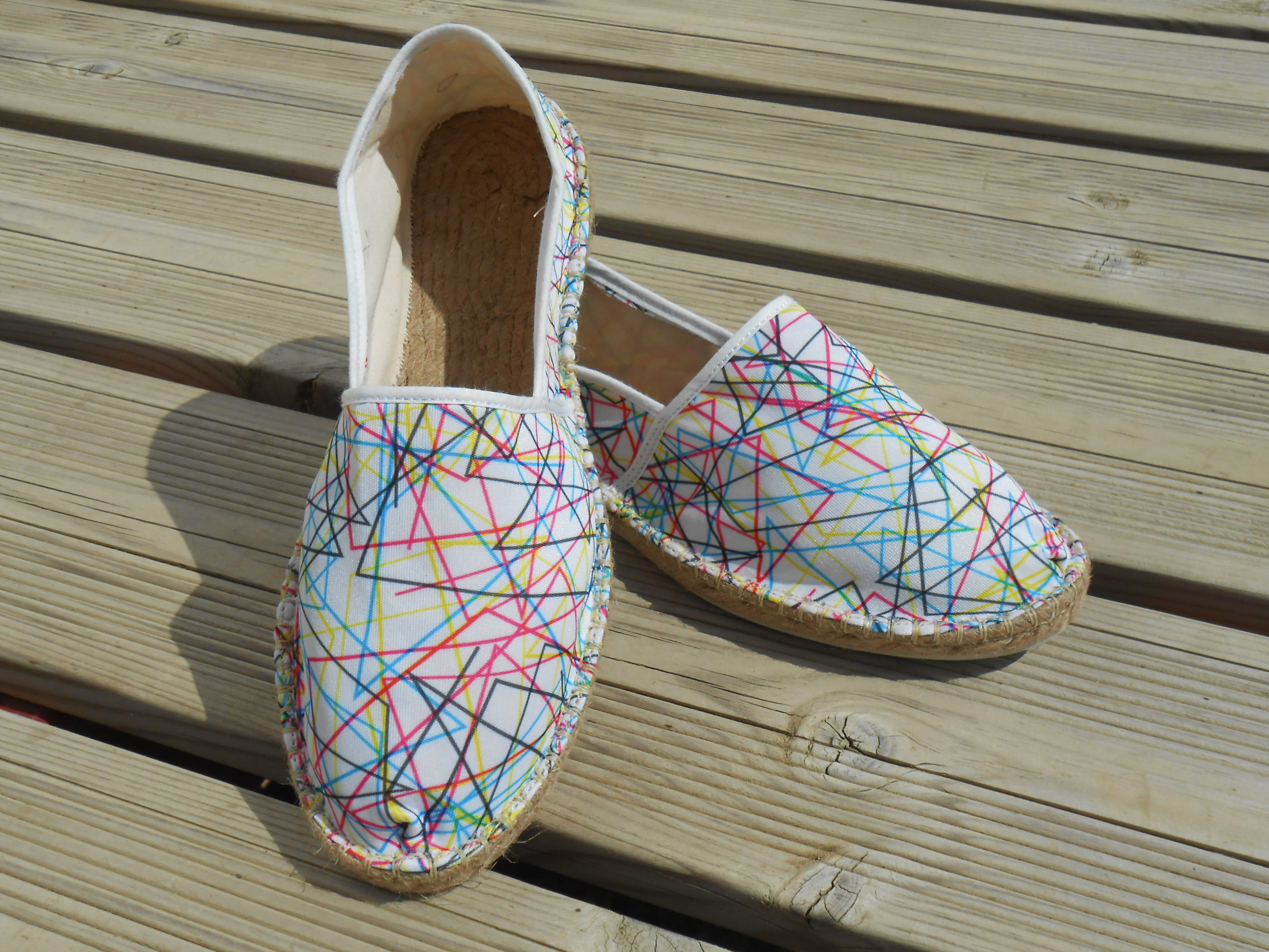 Espadrilles graphiques taille 35