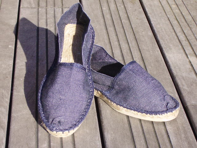 Espadrilles jeans taille 35