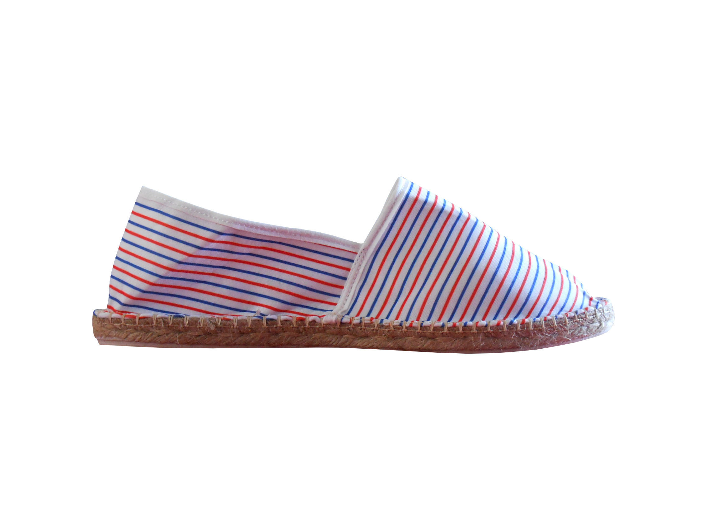 Espadrilles bleu blanc rouge