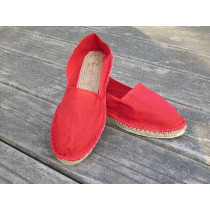 Espadrilles rouges taille 39