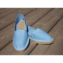 Espadrilles bleu ciel taille 39