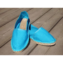 Espadrilles turquoise taille 39