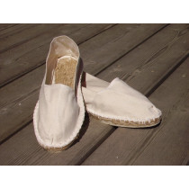 Espadrilles écru taille 45