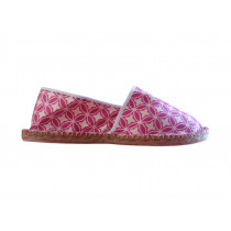 Espadrilles mandala fushia