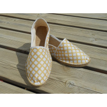 Espadrilles geometric gold taille 39