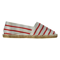 Espadrilles rouge et blanche taille 39