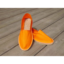 Espadrilles oranges taille 39