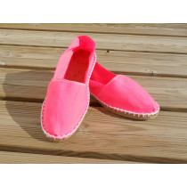 Espadrilles rose fluo taille 42