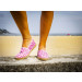Espadrille mandala fushia fabriquée en France