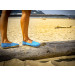 Espadrille turquoise fabriquée en France