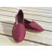 Espadrilles rouge bordeaux