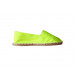 Espadrilles jaune fluo